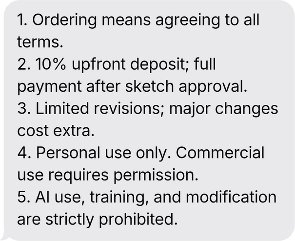 TERMS OF CONDITION